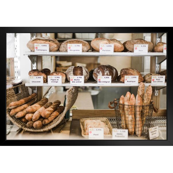 Bakery discount wall shelves